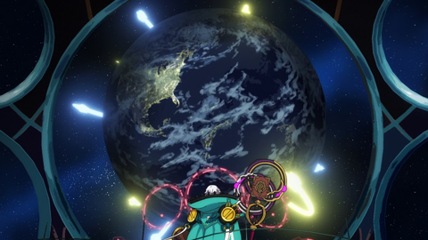 Frame of Asuka on Tir na Nog from Dual Rulers