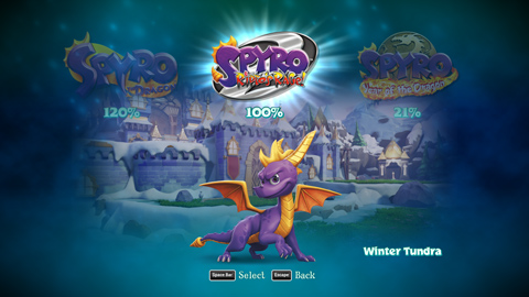 100% completion on Ripto's Rage